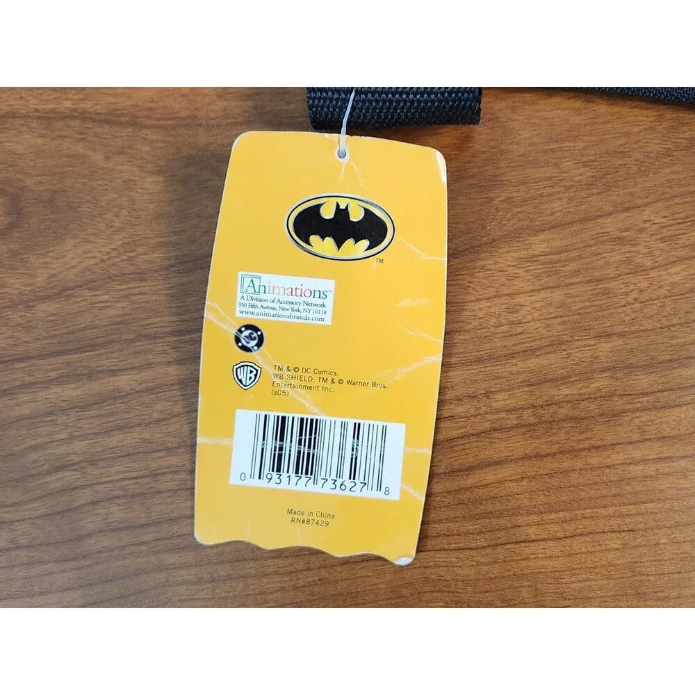 Batman Begins DC Comics 3 Ring Zip Vinyl Back To School Notebook Binder NWT